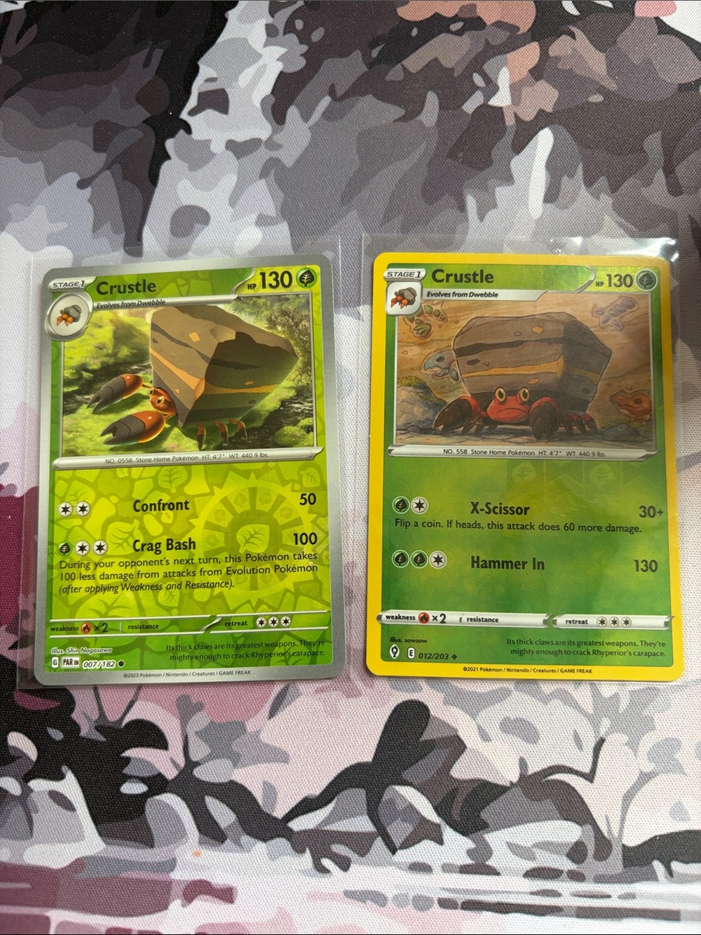 Crustle Reverse Holo Pokémon Card Lot Multiple Artworks TCG ✨5/$25✨